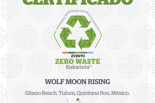 Certificado Wolf Moon Rising