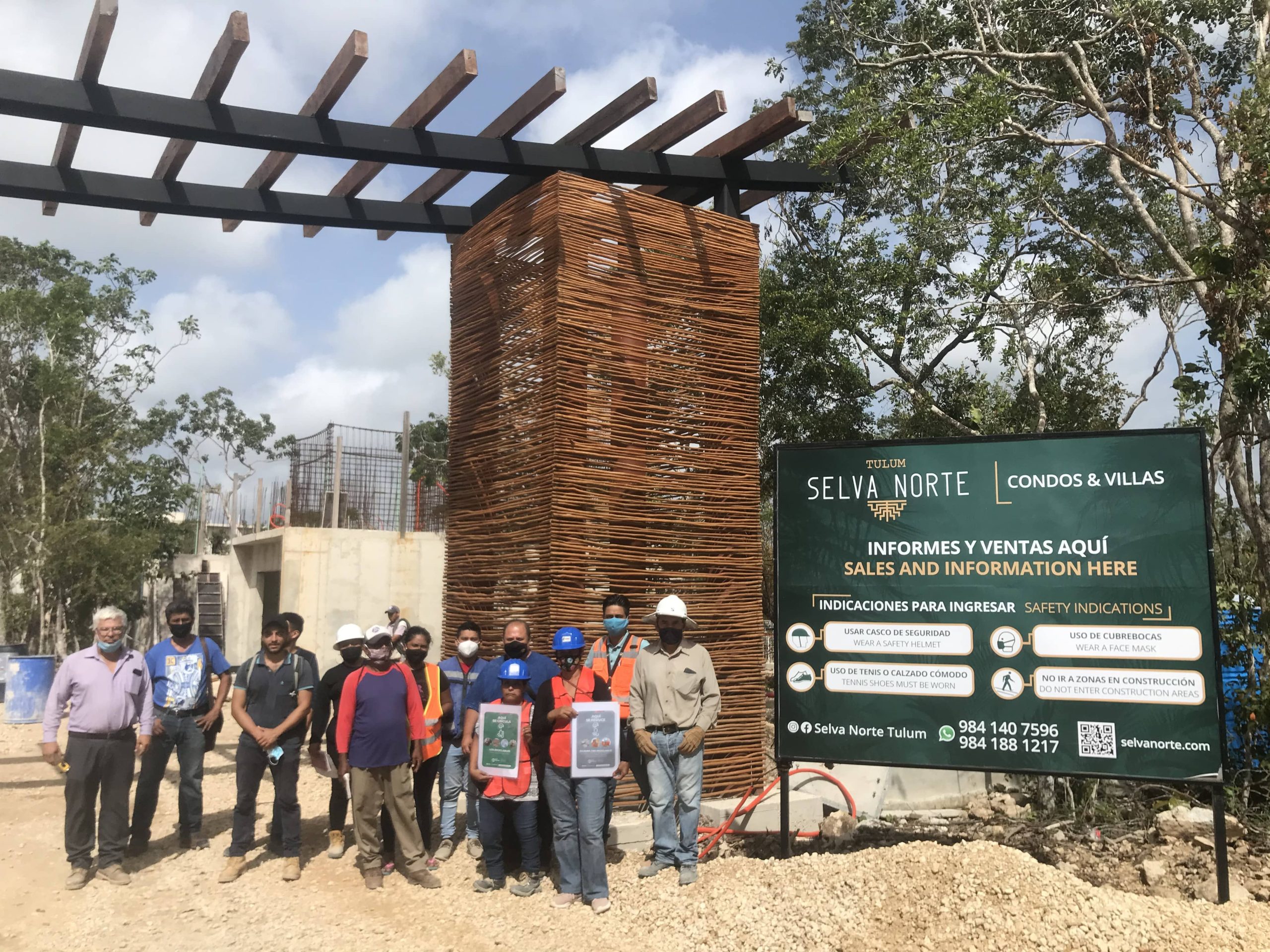 Certificación Zero Waste: Construcción Selva Norte Tulum