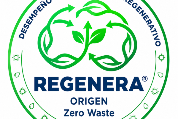 Distintivo REGENERA Nivel 1 Zero Waste