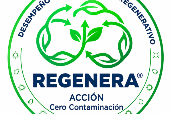 Distintivo REGENERA Nivel 2 Cero Contaminación