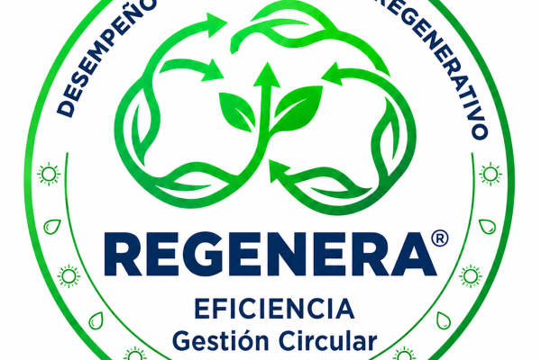 Distintivo REGENERA Nivel 3 Eficiencia Circular