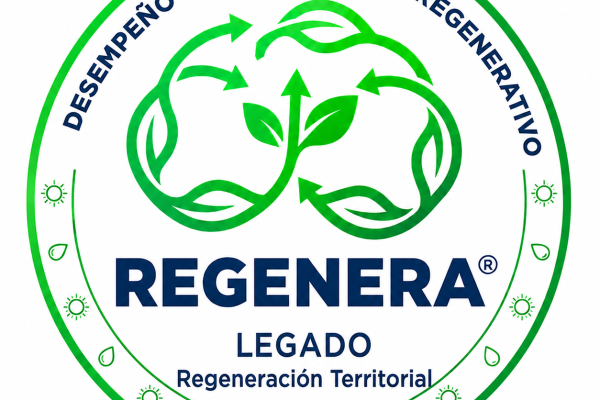 Distintivo REGENERA Nivel 5 Regeneración Teritorial